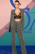 Model Josephine Skriver attends the 2017 CFDA Fashion Awards at Hammerstein Ballroom on June 5, 2017 in New York City. Picture: Dimitrios Kambouris/Getty Images/AFP