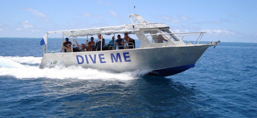 Dive Me, custom built dive vessel on Kadavu