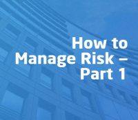 how to manage risk