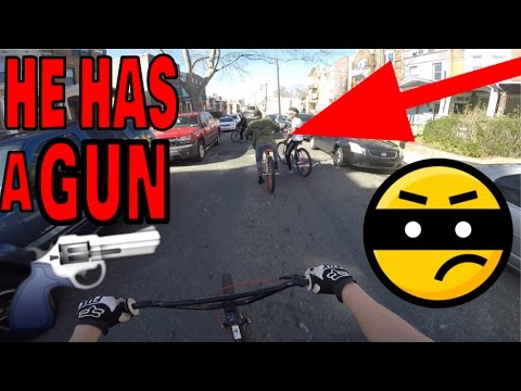 CHASING DOWN BIKE THIEF IN PHILLY!!!