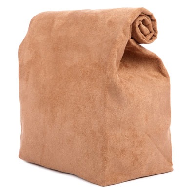 Striiiipes - Feature product picture - My Suede Lunch Bag