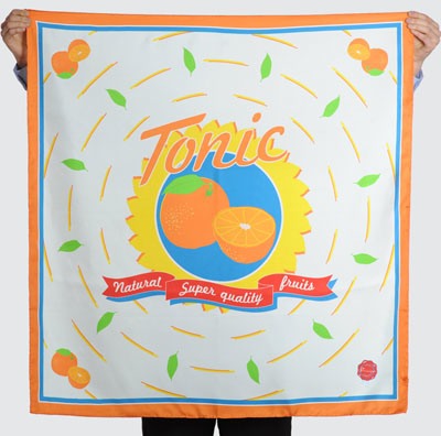 Striiiipes - Feature product picture - Agrum Scarves Collection - Tonic Scarf