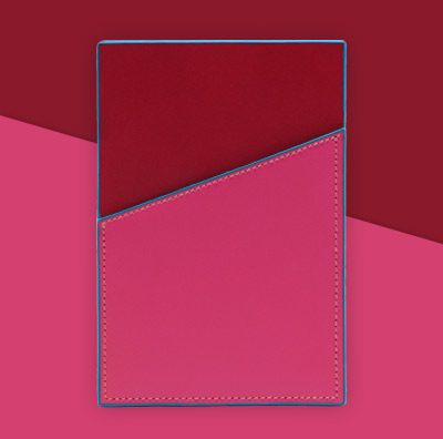 Striiiipes---Feature-product-picture---NFC-Leather-Cardholder-Collection---Pink-Burgundy-NFC-Leather-Cardholder