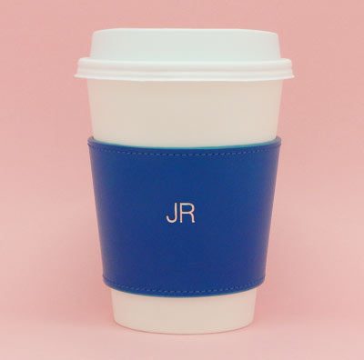 Striiiipes---Feature-product-picture---Blue-Leather-Coffee-Cup-Holder