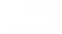 OHCHR Business and Human Rights Registration