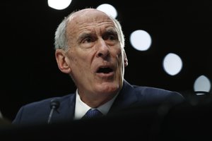 National Intelligence Director Dan Coats speaks on Capitol Hill in Washington, Wednesday, June 7, 2017, before the Senate Intelligence Committee hearing on the Foreign Intelligence Surveillance Act (FISA).