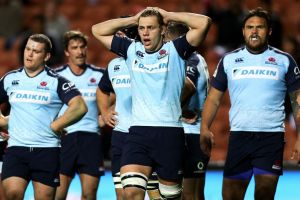 No answers: Against quality opposition the Waratahs have been found out this year. 