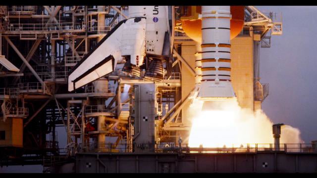 RED EPIC SHUTTLE ATLANTIS STS-135 LAUNCH