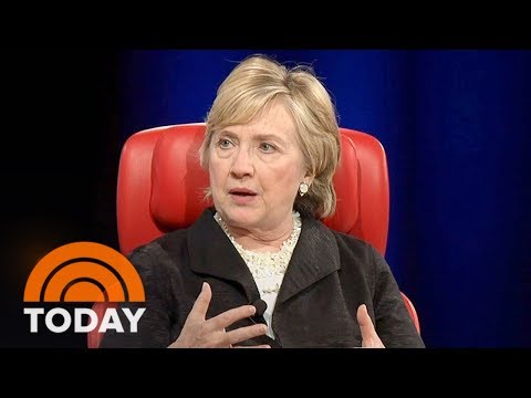 Hillary Clinton Blames Russians, James Comey, Fake News For Her Defeat In 2016 | TODAY