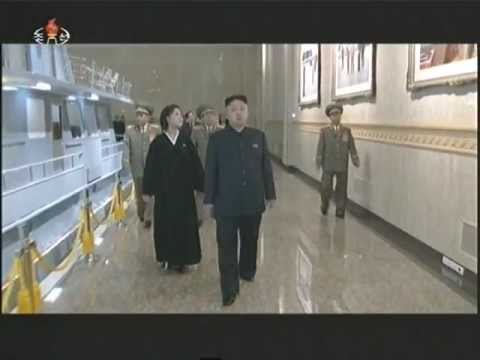 Mausoleum of Kim Jong Il with his Yacht, the train in which he died and all his Awards