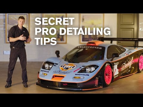 SECRET Pro-Detailing Tips: McLaren F1 GTR LT (138h detail)