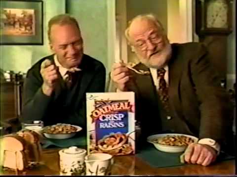 Nigel Bennett's Oatmeal Crisp Commercials