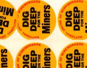 Dig deep for the miners sticker sheet