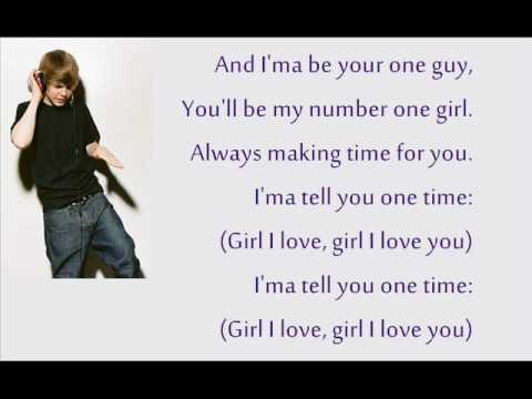 One Time - Justin Bieber Lyrics