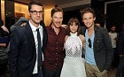 Matthew Goode, Benedict Cumberbatch, Felicity Jones and Eddie Redmayne