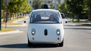 Google's Waymo self-driving prototype.