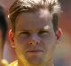 ADELAIDE, AUSTRALIA - JANUARY 26: Steve Smith of Australia looks on before the start of game five of the One Day ...