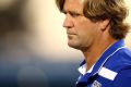 Under pressure: Bulldogs coach Des Hasler. 