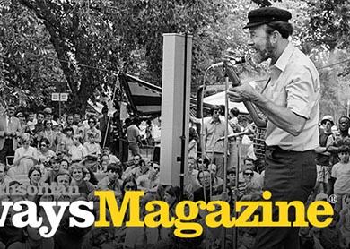 Featuring Pete Seeger Standing Tall | Smithsonian Folkways Magazine