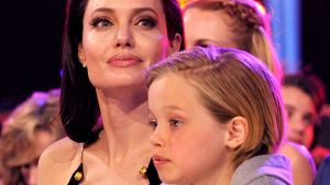 Jolie discussed complications giving birth to daughter Shiloh in an African hospital.