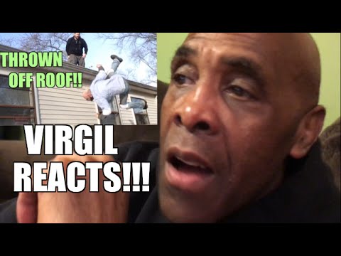 VIRGIL REACTS TO INSANE BACKYARD WRESTLING TABLE MATCHES!