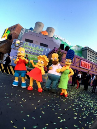 Springfield has been expanded at Universal Studios.