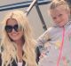 Jessica Simpson and 5-year-old Maxwell.