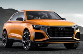  Audi Q8 Sport Concept is very close to the finished car we'll see next year. 