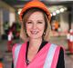 Canberra Centre manager Amanda Paradiso inside the new Monaro Mall precinct.