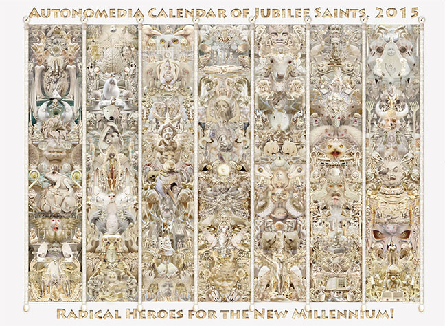 2015 Autonomedia Calendar of Jubilee Saints