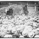 Anarchist Alexander Berkman addresses the crowd