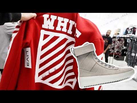 SHOPPING FOR OFF WHITE AND FEAR OF GOD IN NEW ORLEANS!