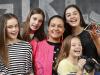 HOLD. Weekend feature. New girl power movement aimed at getting girls interested in STEM (science, tech, engineering, maths). 
Madeleine Grummet, with daughters Audrey 12, Olive 14, Violet 8 and Harriet 15 at home with their career interests.
  Picture: David Caird