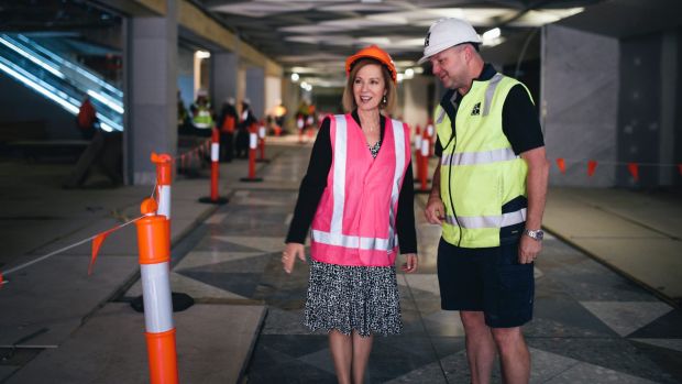 The Canberra Centre is currently refurbing the "The eyebrow features on the building is something linked to the past and ...