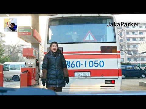 'The Beauty' of Petrol Station in Pyongyang, North Korea - Part 1