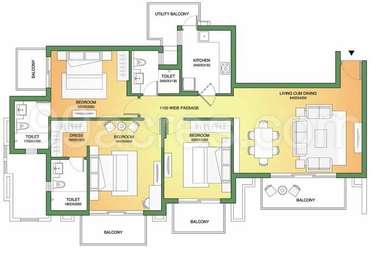 3 BHK Apartment in 