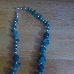 Blue Fashion Necklace