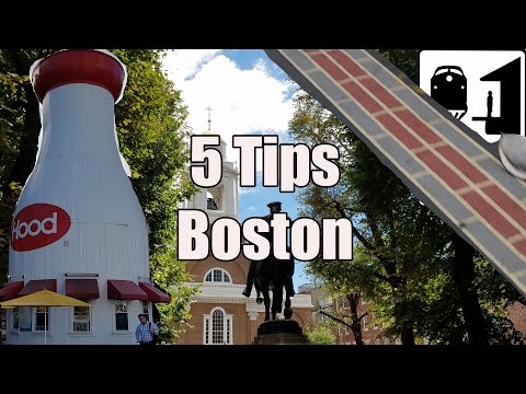 Visit Boston - 5 Tips for Visiting Boston