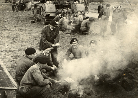 The day before battle - Operation Bluecoat, Normandy 29 July 1944