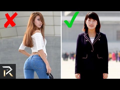 10 Everyday Things That Aren't Legal In NORTH KOREA