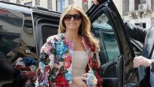 FILE  - In this Friday, May 26, 2017 file photo, US first lady Melania Trump steps out of a car as she arrives at ...