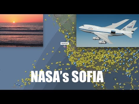 NASA monitoring sunsets from 39,000ft with "Mighty SOFIA" 747 | 3rd night