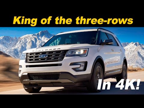 2016 / 2017 Ford Explorer Review and Road Test - Detailed in 4K UHD!