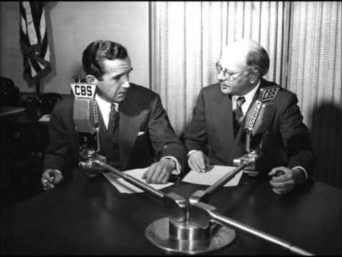 First Broadcast of CBS's World News Roundup: March 13, 1938