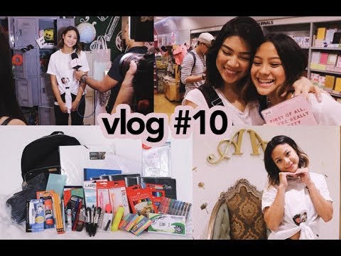 10,000 PESO BACK TO SCHOOL GIVEAWAY (OPEN) + Aivee Skin Day | Hannah Kathleen | Vlog #10