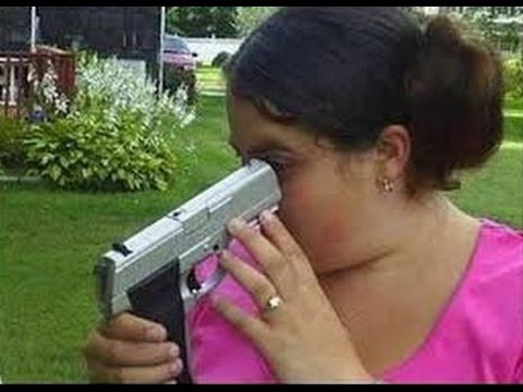 STUPID PEOPLE USE GUNS || Just Funny Videos