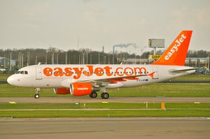 easyJet Airbus A319 in Amsterdam