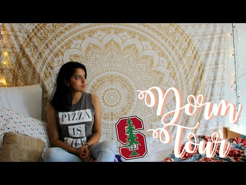 STANFORD UNIVERSITY Dorm Tour | Spirited Gal