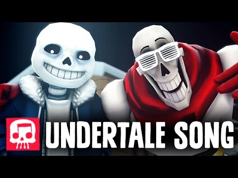 Sans and Papyrus Song - An Undertale Rap by JT Machinima "To The Bone" [SFM]