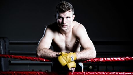 Stepping up his preparation: Jeff Horn says his work in the gym is filling him with confidence.